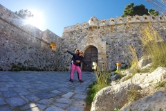 Visite de la forteresse de Réthymnon