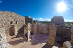 Dans les ruines de la fortessa de Réthymnon